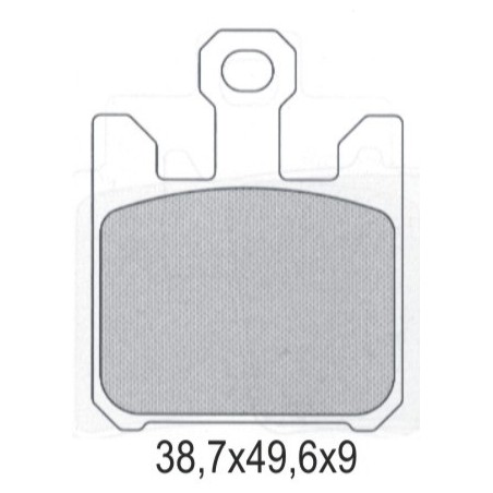 GALFER KLOCKI HAMULCOWE KH369/4 PÓŁMETALICZNE (OFERTA SPECJALNA) WYCOFANE Z OFERTY