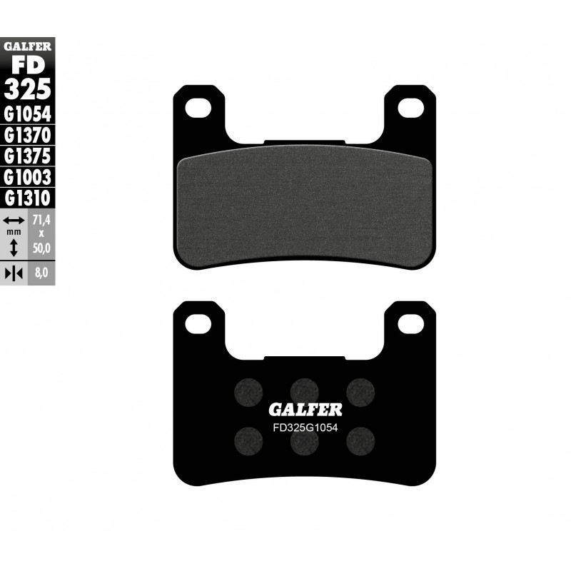 GALFER KLOCKI HAMULCOWE KH379