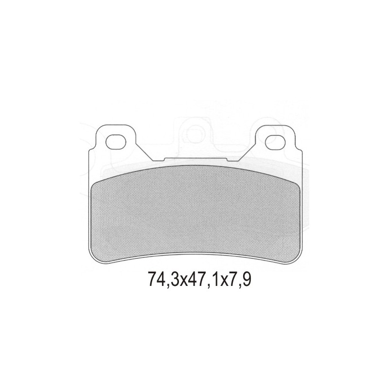 GALFER KLOCKI HAMULCOWE KH390 PÓŁMETALICZNE HONDA CBR 600/1000RR PRZÓD (OFERTA SPECJALNA) WYCOFANE Z OFERTY