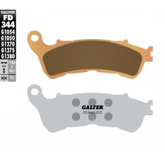 GALFER KLOCKI HAMULCOWE KH388 SPIEK METALICZNY (ZŁOTE) SPORT, PRZÓD HONDA CBF/CB/DN-01/GL 1800/NC 700/XL 1000V/XL 700V/VFR 800, 