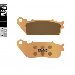 GALFER KLOCKI HAMULCOWE KH488 SPIEK METALICZNY (ZŁOTE) STREET TYŁ HONDA VFR800 '14- , VFR1200 '10- , CB1000R '08-'17