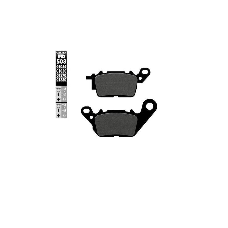 GALFER KLOCKI HAMULCOWE KH694 YAMAHA N-MAX 125 '18- PRZÓD