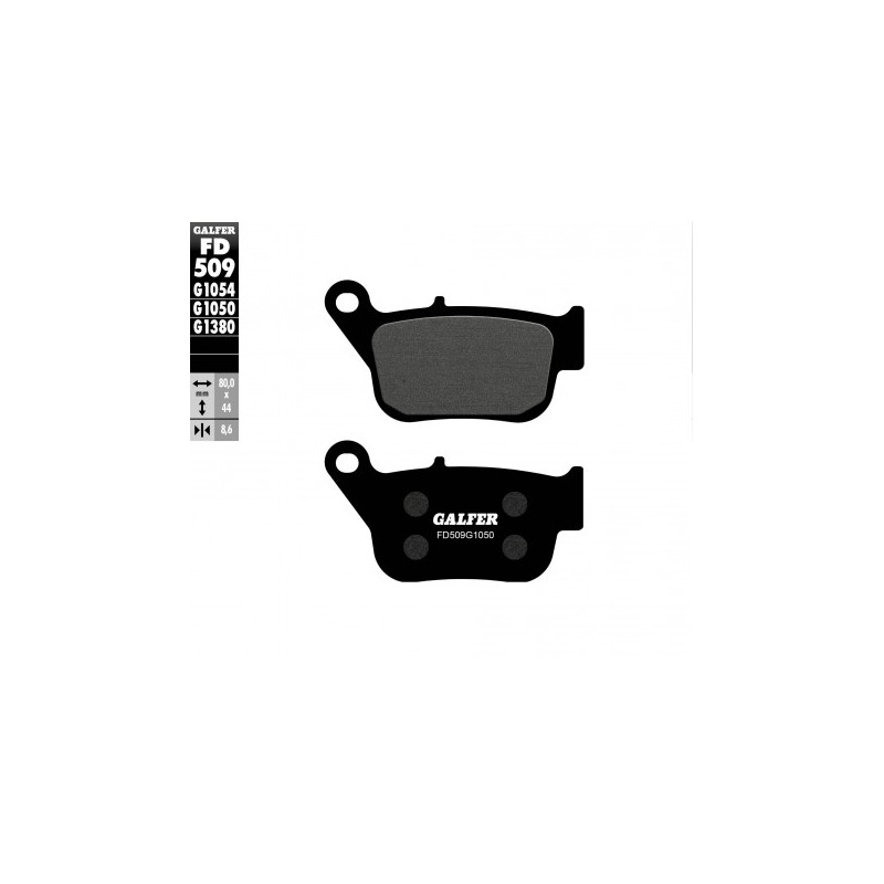 GALFER KLOCKI HAMULCOWE KH678 YAMAHA X-MAX 250 '14- TYŁ