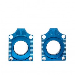 ACCEL NAPINACZ TYLNEJ OŚKI YAMAHA YZ/YZF '01-'08 KPL. KOLOR NIEBIESKI (KPL. - 2SZT.)