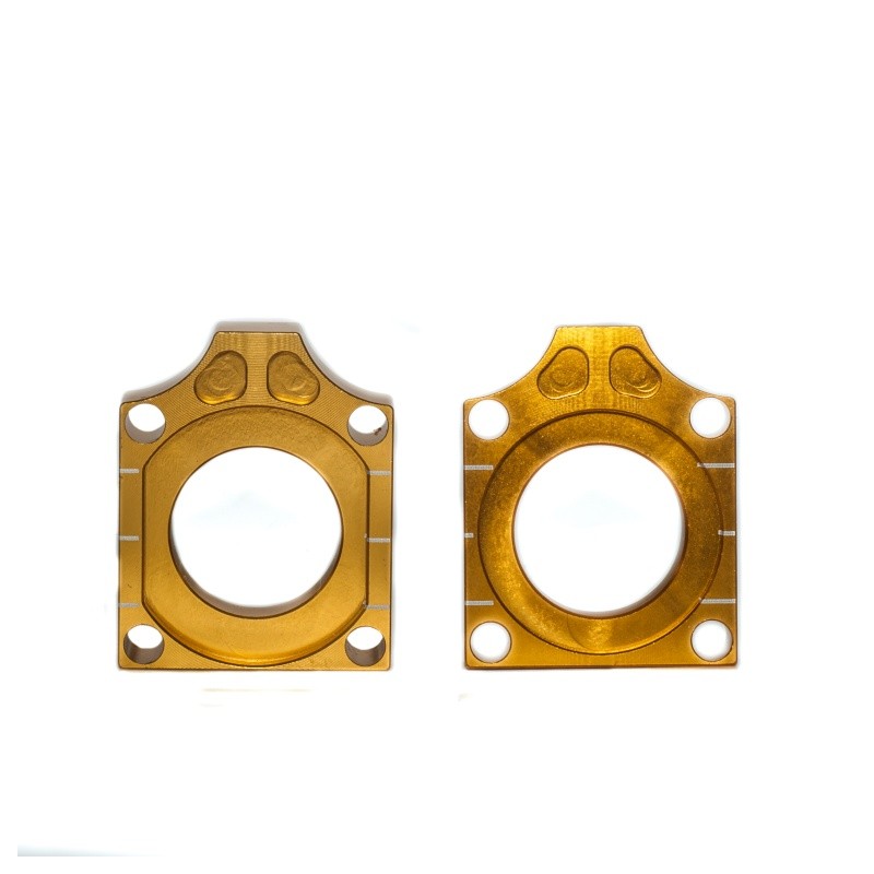 ACCEL NAPINACZ TYLNEJ OŚKI KAWASAKI KX/KXF '04-'14, SUZUKI RMZ '04-'14 KOLOR ZŁOTY