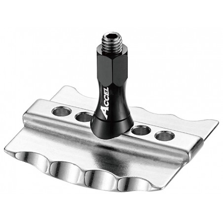 ACCEL TRZYMAK OPONY 2,50 ALUMINIOWY Z NAKRĘTKĄ ALU (WZMACNIANY)