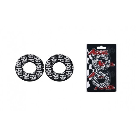 ACCEL NAKŁADKI NA MANETKI ANTYODCISKOWE KOLOR CZARNY (KOMPLET - 2 SZTUKI)