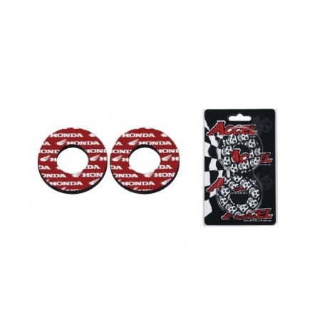 ACCEL NAKŁADKI NA MANETKI ANTYODCISKOWE KOLOR CZERWONY (KOMPLET - 2 SZTUKI)