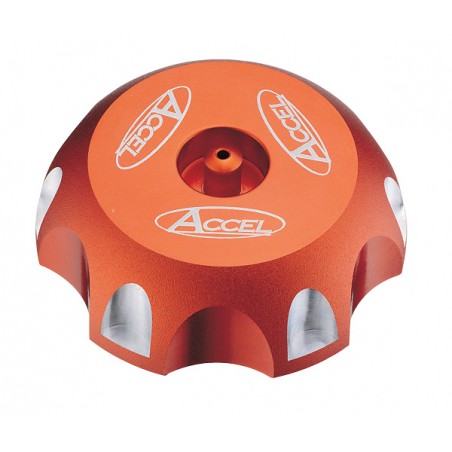 ACCEL KOREK WLEWU PALIWA KTM KOLOR POMARAŃCZOWY