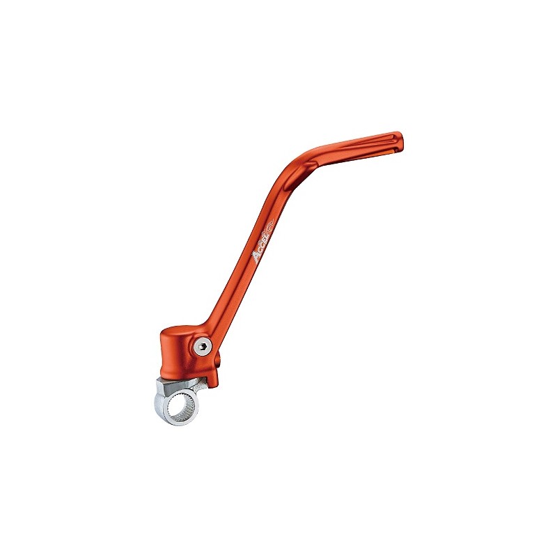 ACCEL DŹWIGNIA STARTERA (KOPKA) ALUMINIOWA KTM SX 125 '12-'15, EXC 125/200 '12-'16, KOLOR POMARAŃCZOWY