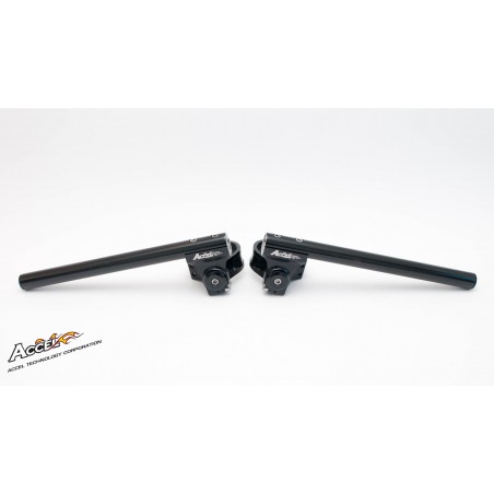 ACCEL KIEROWNICA DWUCZĘŚCIOWA REGULOWANA STREET CLIP-ON UCHWYT 55MM KOLOR CZARNY - PROMOCJA