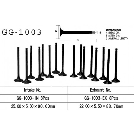 VESRAH ZAWÓR SSĄCY HONDA CB 750F '79-'83, CB 750K '79-'82 (DOHC) (OEM: 14711-422-000) (1SZT.)