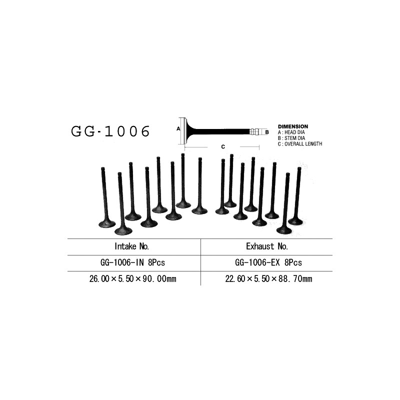 VESRAH ZAWÓR SSĄCY HONDA CB 900F 79-83 (SC01, SC09), CB 1100F/R 82-85 (OEM: 14711-438-000) (1SZT.)