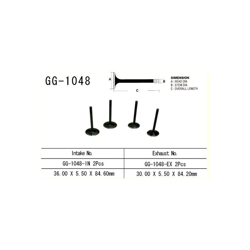 VESRAH ZAWÓR WYDECHOWY HONDA TRX 450 R '04-'05 (2 NA POJAZD) (OEM: 14721-HP1-670) (1SZT.)