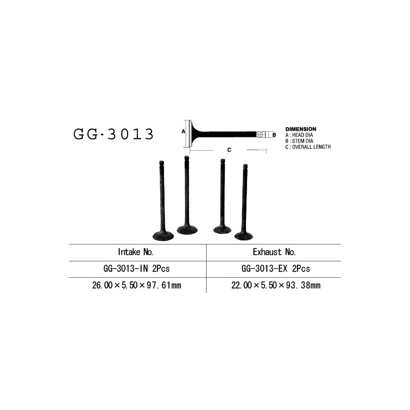 VESRAH ZAWÓR SSĄCY SUZUKI GZ 250 99-10, GN 250, DR 250, LT 300 E '87-89' (OEM: 12911-38200) (1SZT.)