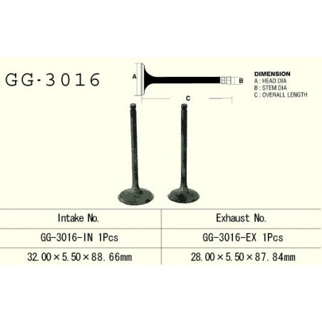 VESRAH ZAWÓR WYDECHOWY SUZUKI LT 230, LTZ 250 '04-'09 (OEM: 12912-18A00) (1SZT.)