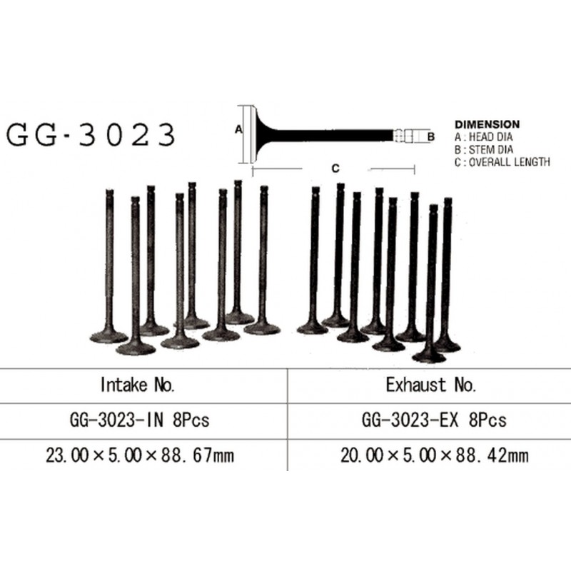 VESRAH ZAWÓR WYDECHOWY SUZUKI GSF 600 '95-05' GSX 600F '88-00' (OEM: 12912-19C00) (1SZT.)