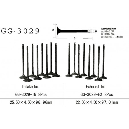 VESRAH ZAWÓR WYDECHOWY SUZUKI RF 600R 9496 , GSXR 600W '92-93' (OEM: 12912-18E00) (1SZT.)