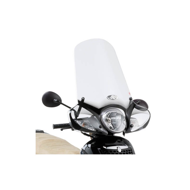 KAPPA SZYBA APRILIA SCARABEO 125-200 (07-06, 2011) 53 X 70 CM PRZEZROCZYSTA - POTRZEBNE MOCOWANIE A154AK