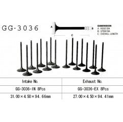 VESRAH ZAWÓR SSĄCY SUZUKI GSF 1250 '07-'10, GSXR 1100 W '94-'98, DL 650 '07-'17, SV 650/SVF 650 '99-'17 (OEM: 12911-18H00,12911-