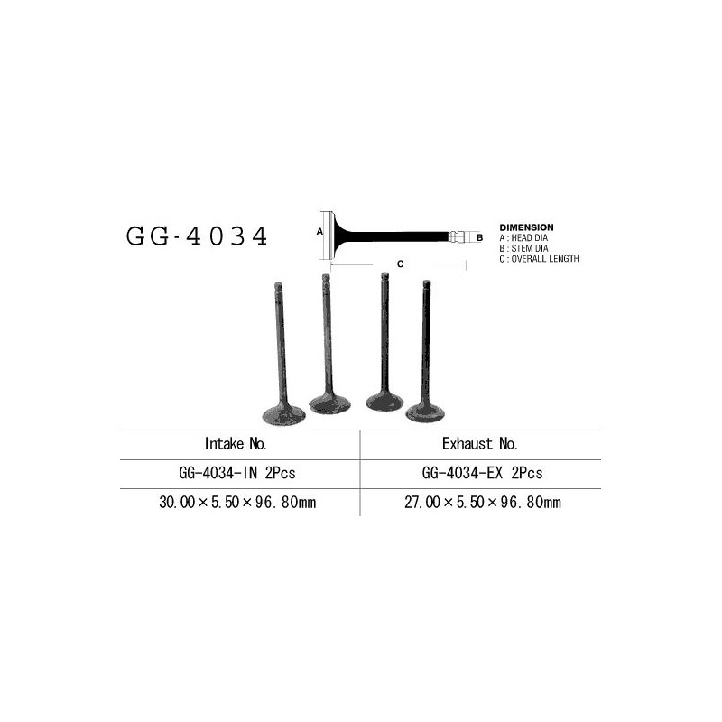 VESRAH ZAWÓR SSĄCY KAWASAKI KLF/KSF/KVF 400 '97-'06 (2 NA POJAZD) (OEM: 12004-1106) (1SZT.)