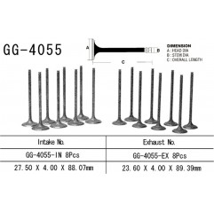VESRAH ZAWÓR WYDECHOWY KAWASAKI ZX 9RR '05-06' (ZX6002N1, N6F) (OEM: 12005-0034) (1SZT,)