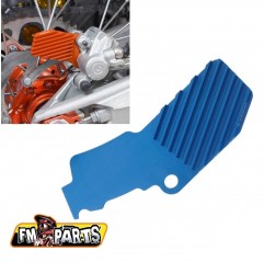 FM-PARTS RADIATOR (CHŁODNICA) TYLNEGO ZACISKU KTM '08-'22 HUSQVARNA '08-'22 KOLOR NIEBIESKI