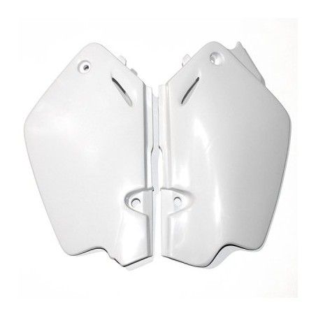 UFO BOCZKI TYLNE HONDA CR 125 '91-'92, CR 250 '90-'91, CR 500 '91-'01 KOLOR BIAŁY