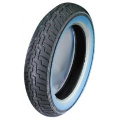 DUNLOP OPONA 130/90-16 D404 67H TT PRZÓD WWW BIAŁY BOK DOT 03/2023