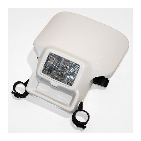 UFO LAMPA PRZEDNIA HALOGEN HONDA XR 250/400R '96-'17 KOMPLETNA KOLOR CZERWONY (WZÓR ORYGINALNY)