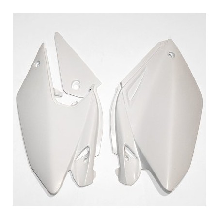 UFO BOCZKI TYLNE HONDA CRF 250X '04-'08 KOLOR BIAŁY