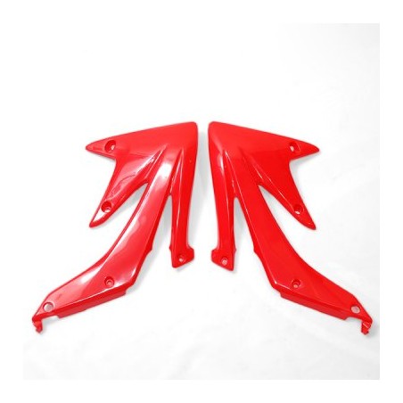 UFO OSŁONY CHŁODNICY HONDA CRF 450R '05-'08 KOLOR CZERWONY