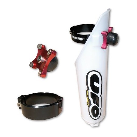 UFO OSŁONY TELESKOPÓW Z BLOKADĄ HONDA CR 120/250 '02-'07, CRF 250 '04-'09, CRF 450 '02-'08 KOLOR BIAŁY