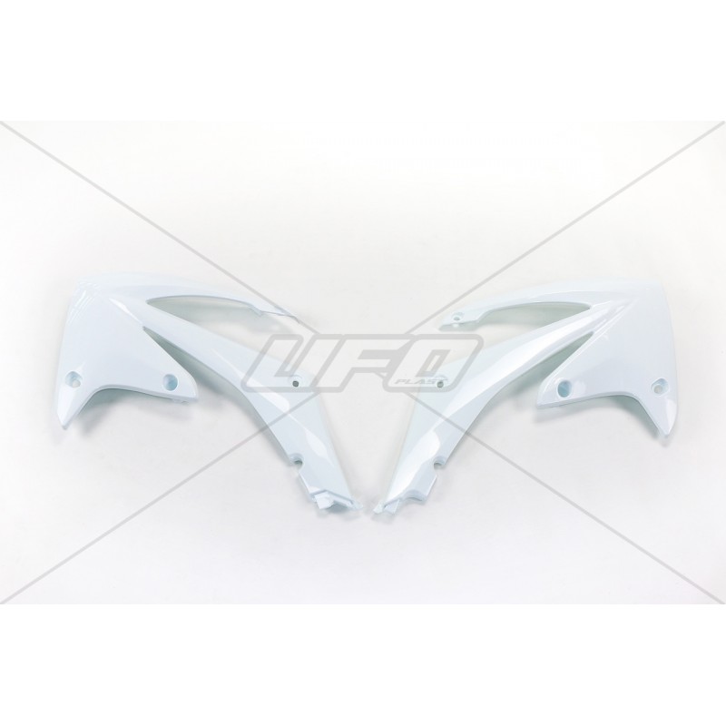 UFO OSŁONY CHŁODNICY HONDA CRF 450R '09-'12, CRF 250R '10-'13 KOLOR BIAŁY