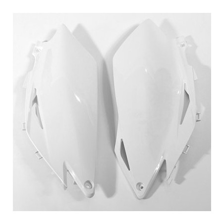 UFO BOCZKI TYLNE HONDA CRF 250R '10, CRF 450R '09-'10 KOLOR BIAŁY