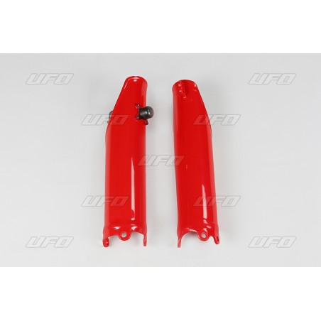 UFO OSŁONY TELESKOPÓW Z BLOKADĄ HONDA CRF 250R 10-18, CRF 450R 09-12 KOLOR CZERWONY