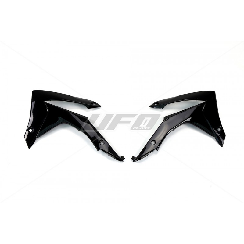 UFO OSŁONY CHŁODNICY HONDA CRF 250R '14-'17, CRF 450R '13-'16 KOLOR CZARNY