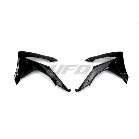 UFO OSŁONY CHŁODNICY HONDA CRF 250R '14-'17, CRF 450R '13-'16 KOLOR CZARNY