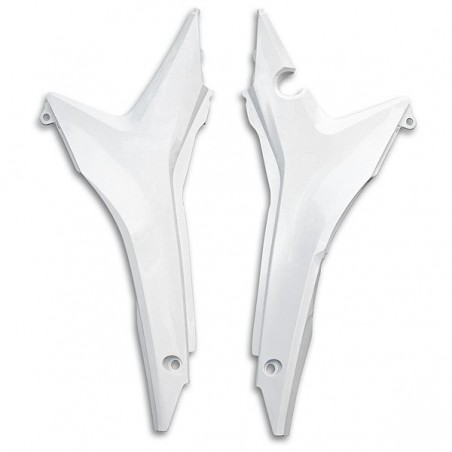 UFO OSŁONY FILTRA POWIETRZA HONDA CRF 250R '14-'17, CRF 450R '13-'16 KOLOR BIAŁY (KOMPLET NA DWIE STRONY)