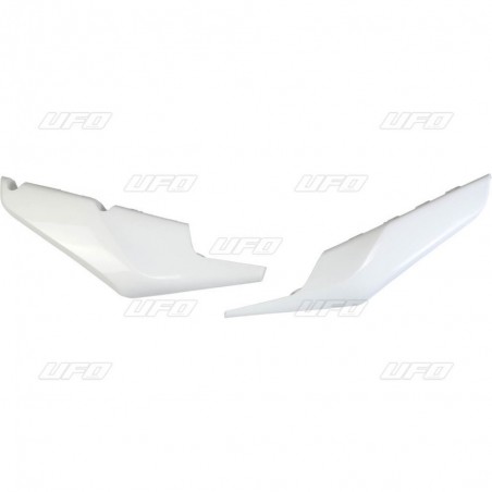 UFO BOCZKI TYLNE HUSQVARNA TC 125/250 '19, FC 250/350/450 '19-'20 KOLOR BIAŁY (DOLNE)