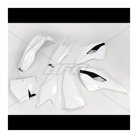 UFO KOMPLET PLASTIKÓW HUSQVARNA TC/FC 125/250/300/350/450 '14-'15 KOLOR OEM '14 (BIAŁY)