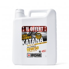 IPONE FULL POWER KATANA 10W50 OLEJ SILNIKOWY 100 % SYNTETYK 5L (ESTER, MA2) - PROMOCJA 4+1 (AKC) (4)