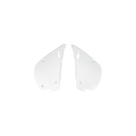 UFO BOCZKI TYLNE KAWASAKI KX 80 '91-'97 KOLOR BIAŁY