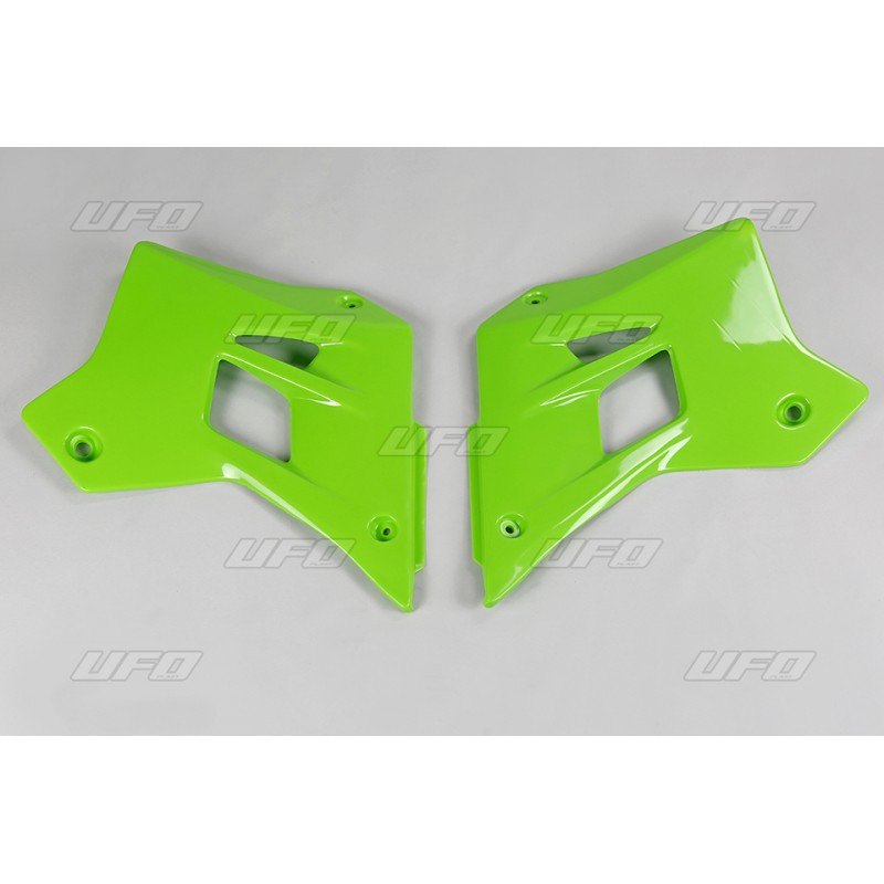 UFO OSŁONY CHŁODNICY KAWASAKI KDX 200 '95-18 KOLOR ZIELONY