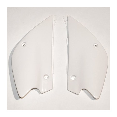 UFO BOCZKI TYLNE KAWASAKI KX 80 '98-'00, KX 85 '01-'13 KOLOR BIAŁY