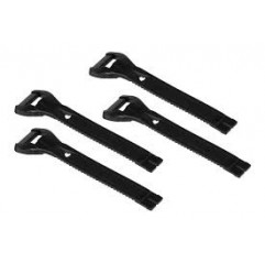 GAERNE (2023) CZĘŚCI KOMPLET PASKÓW (4 SZT) DO BUTÓW GX-J/ SGJ KRÓTKIE KOLOR CZARNY