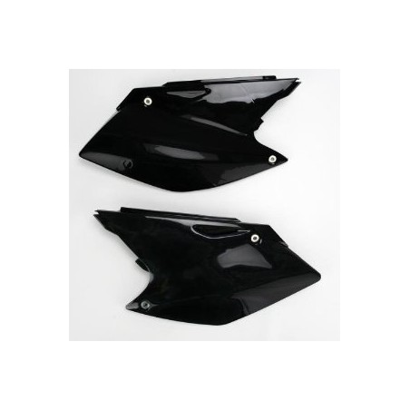 UFO BOCZKI TYLNE KAWASAKI KXF 250 '04-'05 KOLOR CZARNY