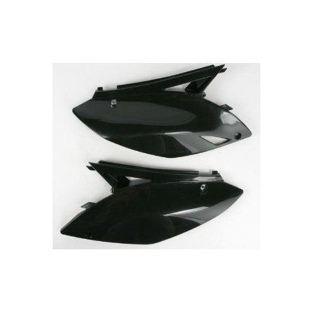 UFO BOCZKI TYLNE KAWASAKI KXF 450 '09-'11 KOLOR CZARNY