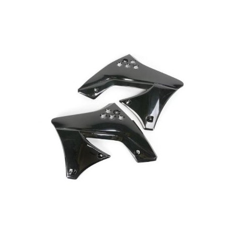 UFO OSŁONY CHŁODNICY KAWASAKI KXF 250 '09-'11 KOLOR CZARNY