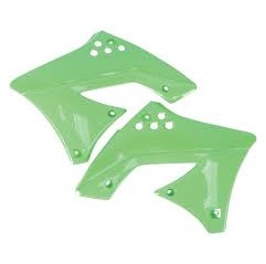 UFO OSŁONY CHŁODNICY KAWASAKI KXF 250 '09-'11 KOLOR ZIELONY